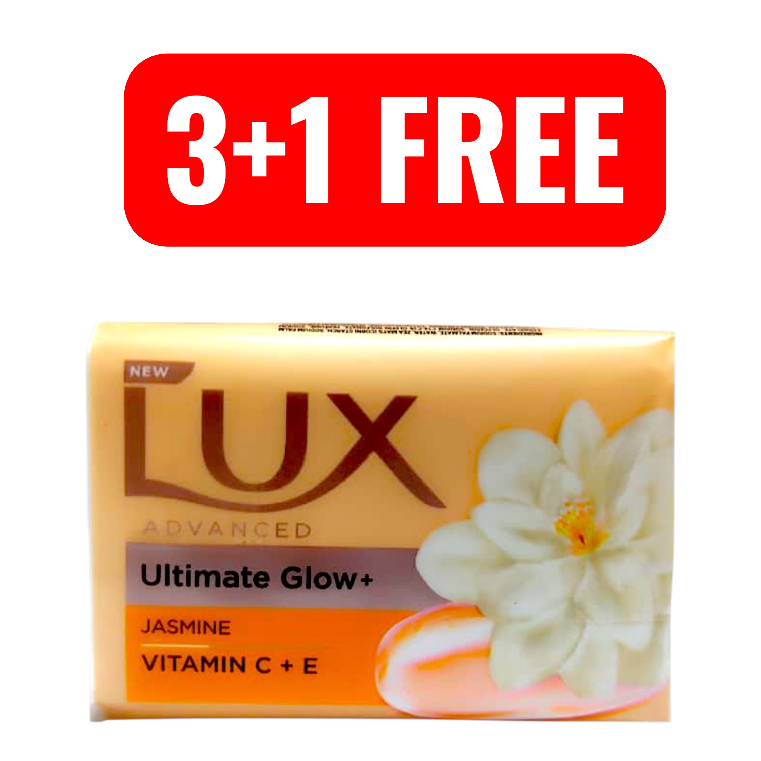 LUX , Advanced Ultimate Glow, Jasmine (Pack of 4)